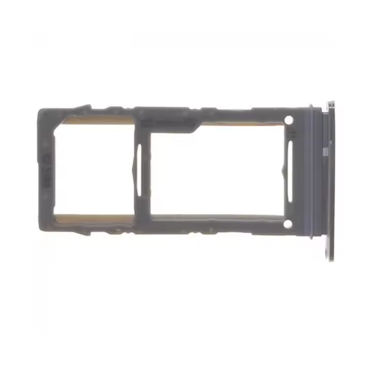 BANDEJA SIM PARA SAMSUNG GALAXY A71 5G ADAPTADOR TARJETA MICRO DUAL BLANCO PLATA - 1