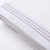Set toallas de baño (tocador 30x50cm + manos 50x90cm + baño 70x140cm) 450GSM en algodón varios colores Scalpers Home - details 3