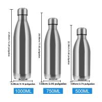 Botella De Agua Deportiva De Acero Inoxidable Para Viajes Al Aire Libre 500ML 750ML 1000ML Botella De Cola De Coca-Cola Monolítica - details 9