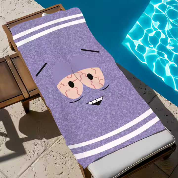 Toallin S-Southpark De Quick Dry Para Playa Piscina Gimnasio Y Camping Toalla De Viaje Suave Y Absorbente De Poliéster 100% - 1