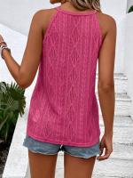 Chaleco De Verano Para Mujer Nuevo Jacquard Hueco Suéter Tejido Sin Mangas Moda Transpirable Casual Top Para Mujer - details 27