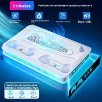 Estación De Enfriamiento RGB Con Cargador De Doble Controlador Para PS5/PS5 Slim/PS5 pro Soporte Con Modos LED - details 1