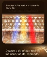 Máscara De Tratamiento Con Luz Roja LED Anti-Edad Flexible Y Suave Para Cuidado De La Piel 4 Colores Máscara De Terapia Fotónica Avanzada - details 7