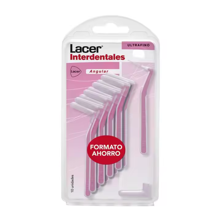 Lacer cepillo interdental ultrafino angular 10 unidades - 1