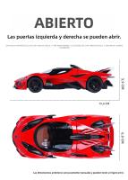 Modelo De Juguete De Aleación Apollo EVO a Escala 1:32 Con Diseño Futurista Efectos De Sonido Y Luz Acción De Resorte Ideal Para El Juego Infantil - details 3