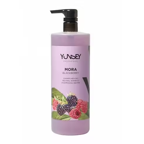 YUNSEY Yunsey Champú Neutro Mora 1000 Ml - Suave y Placentero - 1