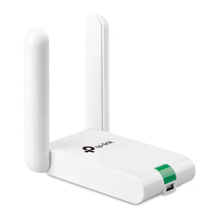 TP-LINK TL-WN822N, Adaptador WiFi USB, Inalámbrico N 300Mbps, alta sensibilidad, 2 antenas 3dBi, cable 1.5m, red, WPS, QSS - 1