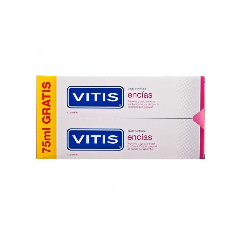 Vitis Vitis Encias Duplo Pasta Dentífrica 2x150 ml