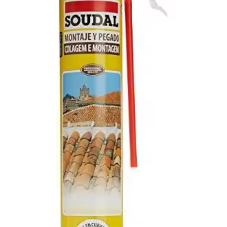 ESPUMA PARA TEJA CANULA GRIS 750ml SOUDAL - 1