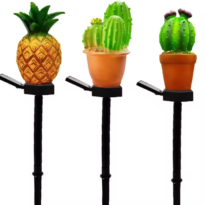 Lámpara Solar LED Para Jardín Y Paseo Exterior Impermeable Decorativa Para Camino Y Balcón Con Control Inteligente De Luz Moderna ABS 5V - 1