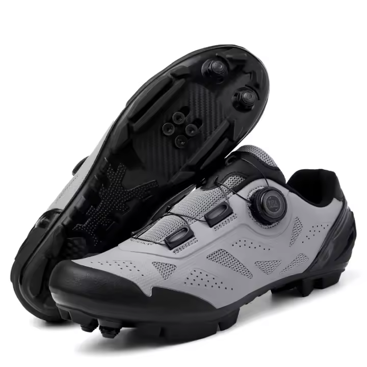 Zapatos De Ciclismo Profesionales Para Hombres Y Mujeres Transpirables Cómodos Ligeros De Goma Resistente Al Desgaste MTB Deportes Bicicletas - 1