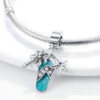 Encantos De Viaje Para Café Plata Charms Para Perros Y Gatos Corazón De Cuentas Adecuados Para Pulsera Original DIY Tendencia Clásica Vintage Romántica - details 29