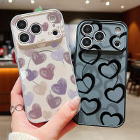 Funda Magnética De Corazón Para iPhone Con Carga Inalámbrica Magsafe Compatible Con Modelos 13 14 15 16 17 pro Max Material TPU PC Suave - details 8