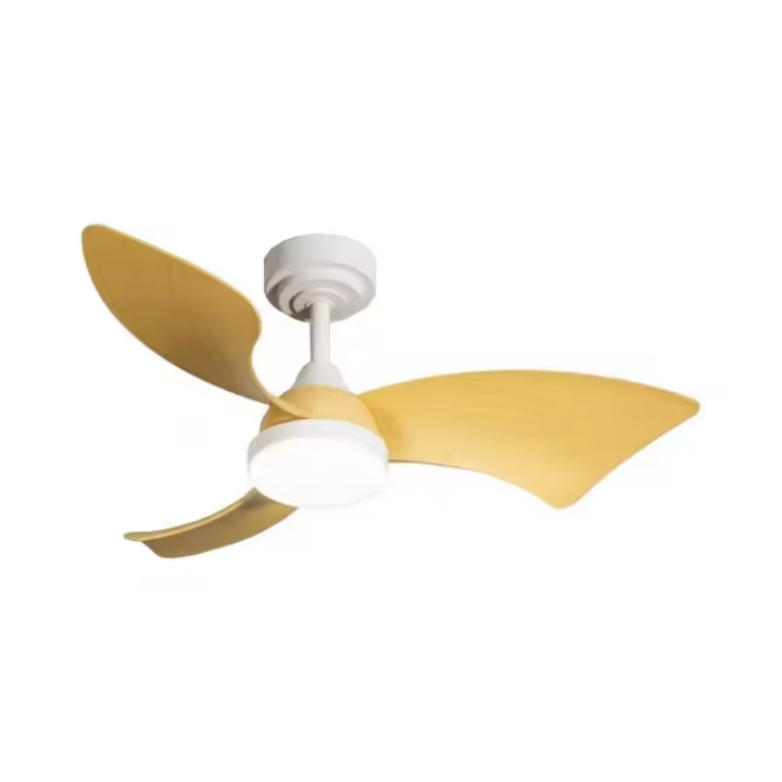 NARVI Ventilador de techo de 3 Palas, Motor DC 24W, LED Regulable en Intensidad y Color. Memoria y Mando. Ref. BUCARAMANGA 1289 - 1