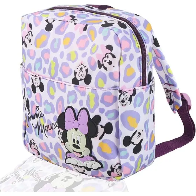 Mochila Infantil con Dibujos Animados de Minnie Mouse o Pata Daisy– Mochila Escolar Impermeable para Niños y Niñas de 3 a 10 Años, Mochila Guardería Ajustable para Viajes y Colegio - 1
