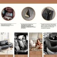 Parche De Reparación De Cuero PU Autoadhesivo Impermeable Y Resistente Al Desgaste Para Muebles Asiento Del Conductor Sofá - details 3