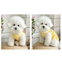 Chaleco Para Mascotas De Punto De Tela Suave Y Cómodo Transpirable Con Hebilla De Adhesión Para Perros Y Gatos Adecuado Para Primavera/Verano - details 15