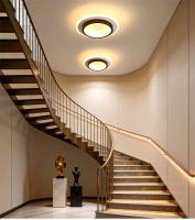 Lámpara De Techo LED Moderna En Tres Colores Para Pasillos Balcones Entradas Y Escaleras Decoración De Hogar Fijación Sobre La Superficie - details 2
