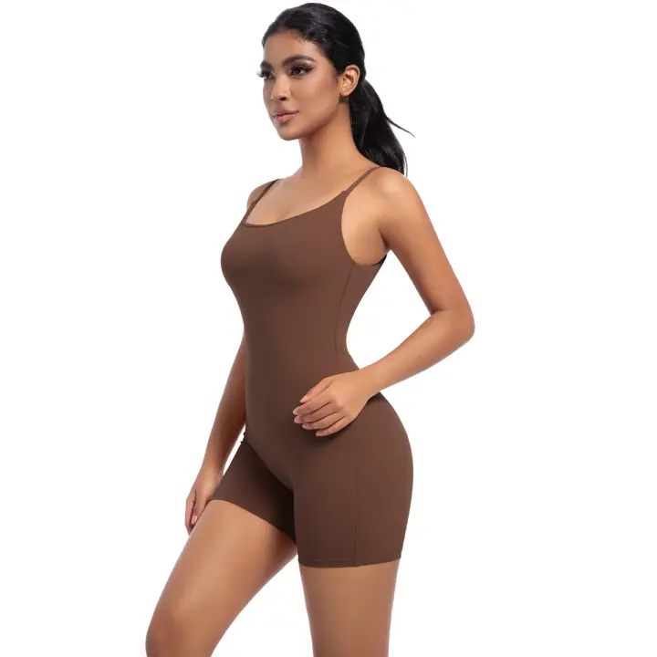CA Nueva Primavera y Verano sensensentacón desnuda Correteras de Yoga de una sola pieza de mujer de alta intensidad Dance FitneDeportes medias de una Pieza - 1