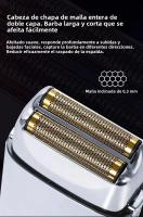 Cortador De Pelo Kemei KM-TX1 KM-2010 KM-1949 Profesional Recargable Para Hombres Corte De 0.5-10 Mm Acero Inoxidable Plata Y Oro - details 17