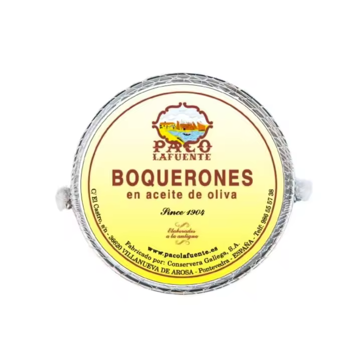 Boquerones en aceite de oliva Paco Lafuente España 125 cl. º - 1