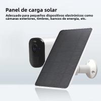 Panel Solar 3W 6V Tipo-C Para Cargador De Cámara De Seguridad Portabellows Dispositivos Electrónicos Pequeños Exteriores - details 1