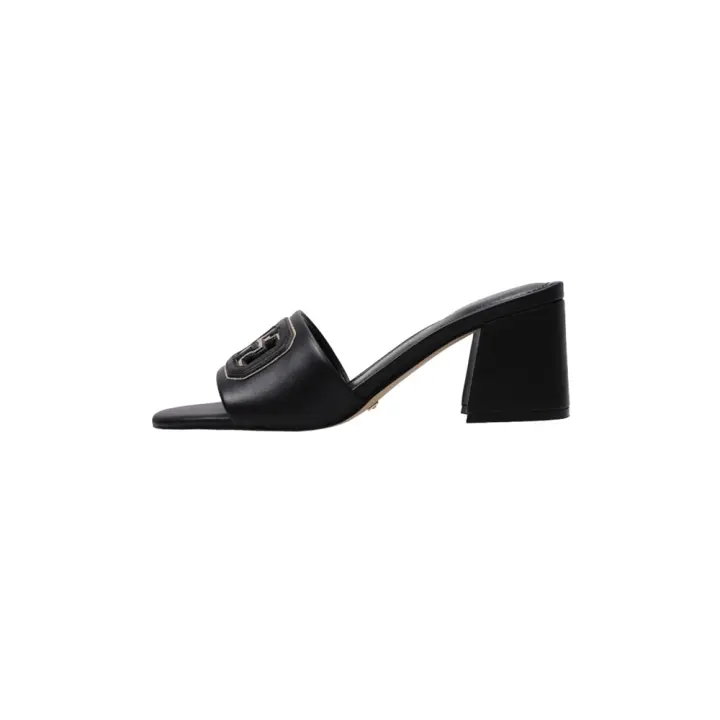 Guess FLJGAS-LEA03 Sandalias De Tacón Mujer Negro - 1