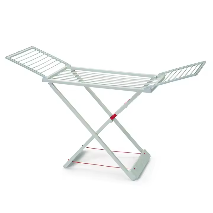 Tendedero Plegable con Alas, 20 Metros de Superficie de Tendido, Hecho de Resina Resistente al Sol y a la Intemperie, 180 x 108 x 55 cm - 1