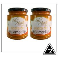 PASTA DE AJI AMARILLO 212G. DEL HUERTO.ALTA CALIDAD - details 0