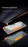 TECLADO MECÁNICO GAMING REDRAGON L61-B RGB USB Mini 61 Teclas Para Jugador Con Bolígrafo De Mano Grande 1.2X Mayor Tecladillo Ergonómico Para PC Y Laptop - details 0