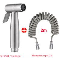Juego De Rociador De Bidet Portátil En Acero Inoxidable 304 Con Regleta De Ducha Para Inodoro Roce Vertical Autolimpieza Montaje En Pared - details 19
