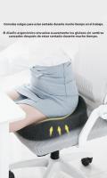 Cojín De Oficina De Espuma De Memoria Suave Para Mujer Almohadilla Ortopédica Para Coccyx Y Pelvis U-Shape Adecuado Para Adultos Removible Y Lavable Estilo Coreano - details 5