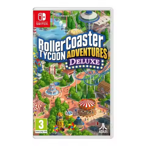RollerCoaster Tycoon (Adventures Deluxe) Juego para Consola Nintendo Switch - 1