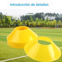 Juego De 10 Conos Cónicos Para Entrenamiento De Fútbol Para Niños Equipo Deportivo De Agilidad Y Evitación De Obstáculos Accesorios De Entrenamiento - details 9