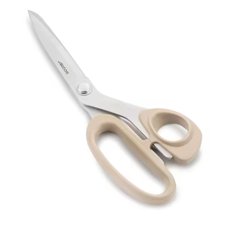 Arcos Tijeras Multiusos de Acero Inoxidable 210 mm - Costura y Tejidos - Mango ABS Gris - Serie Deluxe - 1