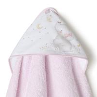 Interbaby capa de baño + babero rizo de 1 metro x1 metro modelo ELEFANTE - details 0