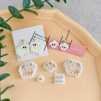 Juego De 5 Cortadores De Arcilla De Poliéster De Ovejas Kawaii Para DIY Pendientes Y Joyería Kit De Molde De Animales - details 1