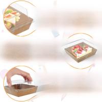 Cajas De Pastel De Papel Kraft Para Donuts Y Postres 50/15pcs Ecológicas Para Cumpleaños Y Bodas Empaque De Muffins Y Charcutería - details 3