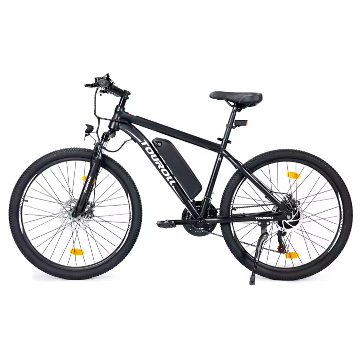Bicicleta Eléctrica MTB Touroll U1 de 29", Motor de 250W, Batería de Litio Removible de 13Ah, Autonomía de 65KM, Neumáticos Off-Road CST de 29x2.25', Transmisión Shimano de 21 Velocidades - 1