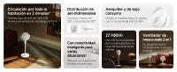 Official | Xiaomi Smart Standing Air Circulation Fan, Circulación por toda la habitación en 2 minutos*, Potente flujo de aire de 1440 m³/h, Alcance de ventilación ultralargo de 13 m, Con conectividad inteligente para varias situaciones* - details 1