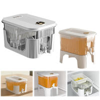 Cacerola Fría De 5L Con Grifo Y Filtro Para Refrescos Y Bebidas Plástico Dispensador Para Nevera Y Cocina Uso Doméstico - details 0