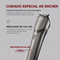 Enchen Cortapelos para Hombre Inalámbrico con Carga USB-C, 90 Minutos de Uso, Afeitadora Eléctrica para Barba, Cabeza y Cuerpo con Indicador LED - details 3