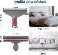 Herramienta De Manguera Para Sábanas Para Aspiradora Dyson G5 V15 V12 V11 V10 V8 V7 Accesorio De Repuesto Para Aspiradoras De Manivela Sin Cable - details 1