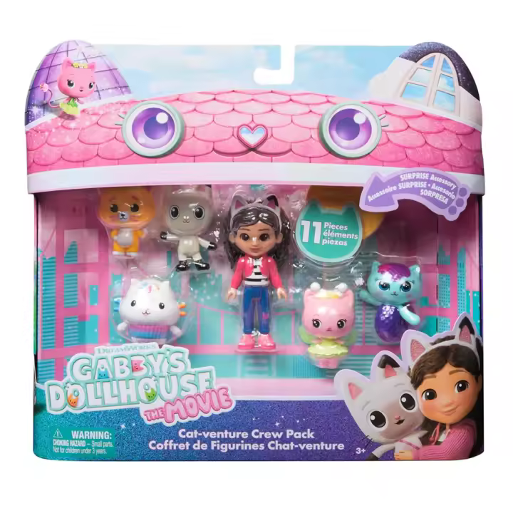 Spin Master - Figura La Casa De Muñecas De Gabby La Pelicula pack de 2 unidades. - Modelos surtidos (6072633) - 1