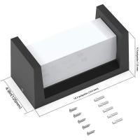 Lámpara De Pared Exterior Aluminio Impermeable Sconce Para Porche Iluminación De Jardín Vestíbulo Interior Decoración De Sala De Estar Fuente De Luz LED - details 1