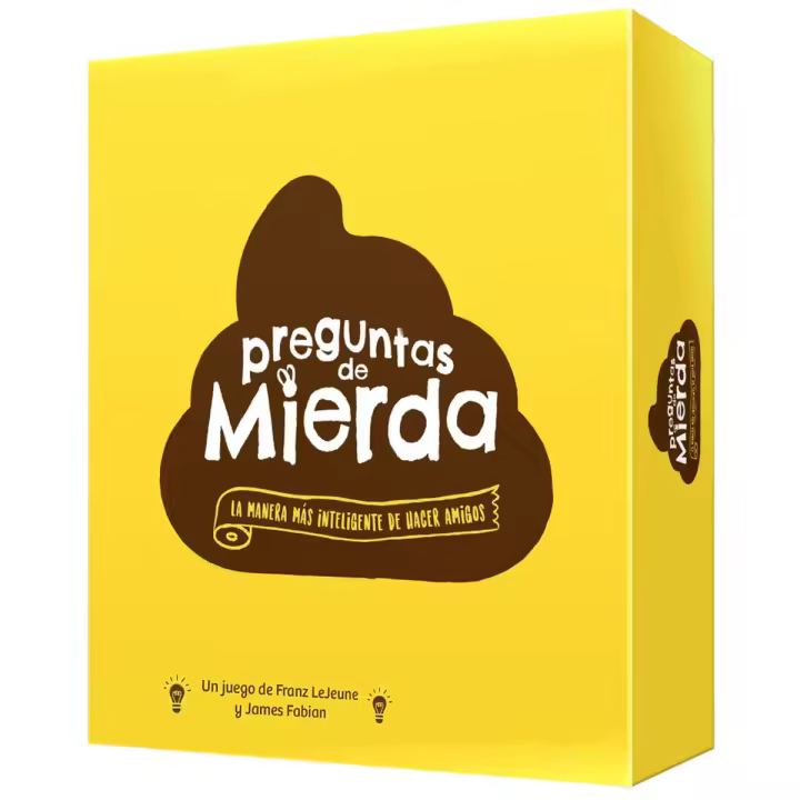 Asmodee - Juego de mesa Preguntas de mierda 2ª edición - 1