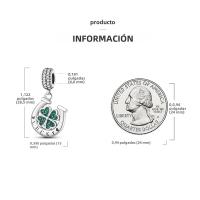 Encantos De Viaje Para Café Plata Charms Para Perros Y Gatos Corazón De Cuentas Adecuados Para Pulsera Original DIY Tendencia Clásica Vintage Romántica - details 418