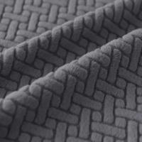 Cubierta De Taburete En Forma De T Trenzada Elástica Para Sofa Y Reposapiés Decoración Para Sala De Estar Oficina Hogar - details 5