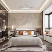 Akunadecor - OFERTA Ventilador de techo PITIJOPO con motor DC 6 velocidades Tecnología Led muy eficiente 45W tres tonalidades, Control remoto con temporizador, luz REGULABLE en color e intensidad, MEMORIA motor inverter verano/invierno ultra silencioso. - details 0