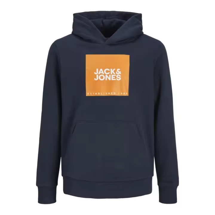 JACK&JONES 12246418 JWHLOCK SWEAT HOOD JNR Niño Sudadera Jersey Cuello Capucha 28832 - 1